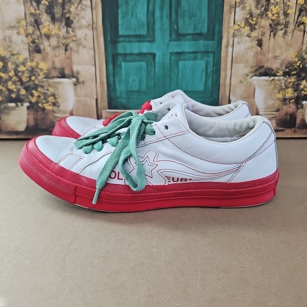 Converse Golf le Fleur x One Star Ox Racing Red Men's 9.5 Women's 11.5